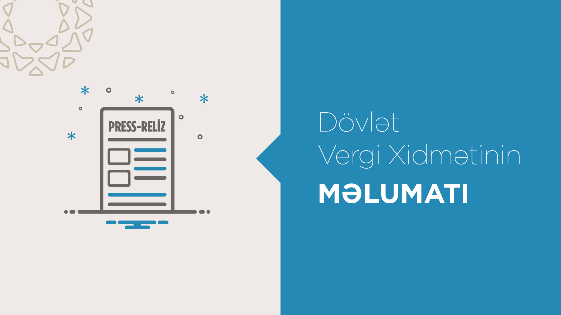 “Vergitutma” indikatoru üzrə 2025-ci il Yol Xəritəsi təsdiq edildi - Press Reliz